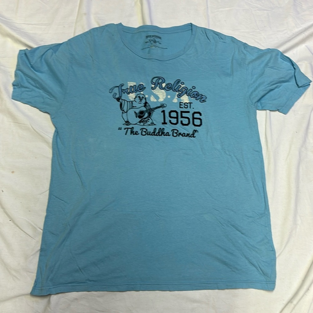 True Religion Men's the Buddha Brand T-shirt Size 2XL